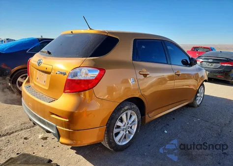 2009 Toyota Corolla Matrix z USA, uszkodzony, nr VIN 2T1KU40E09C166991